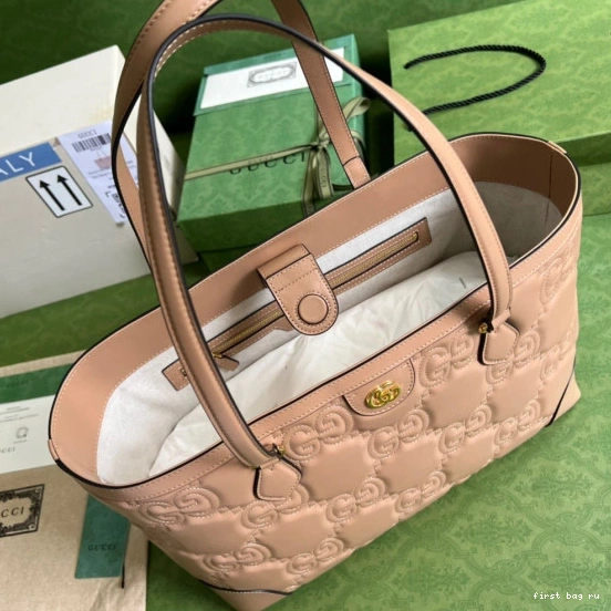 Firstbag ru tote matelassé GUCCI medium leather GG 0726